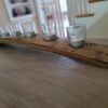 Bourbon Barrel Stave Candle Holder