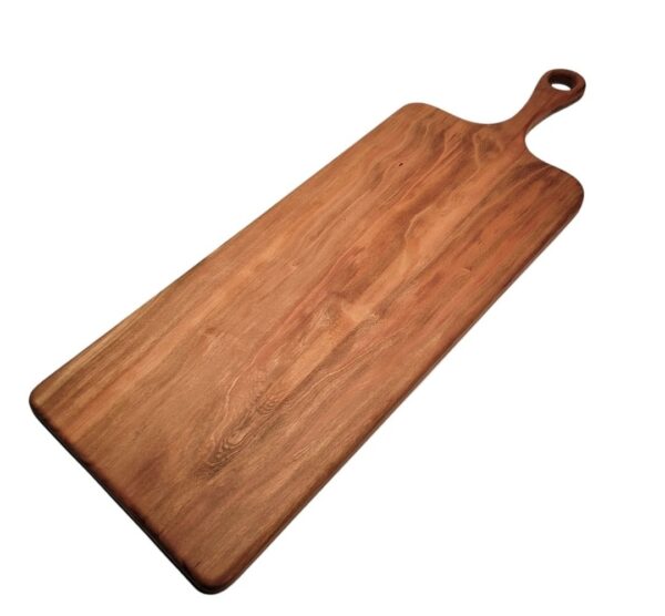 Cherry charcuterie board with handle