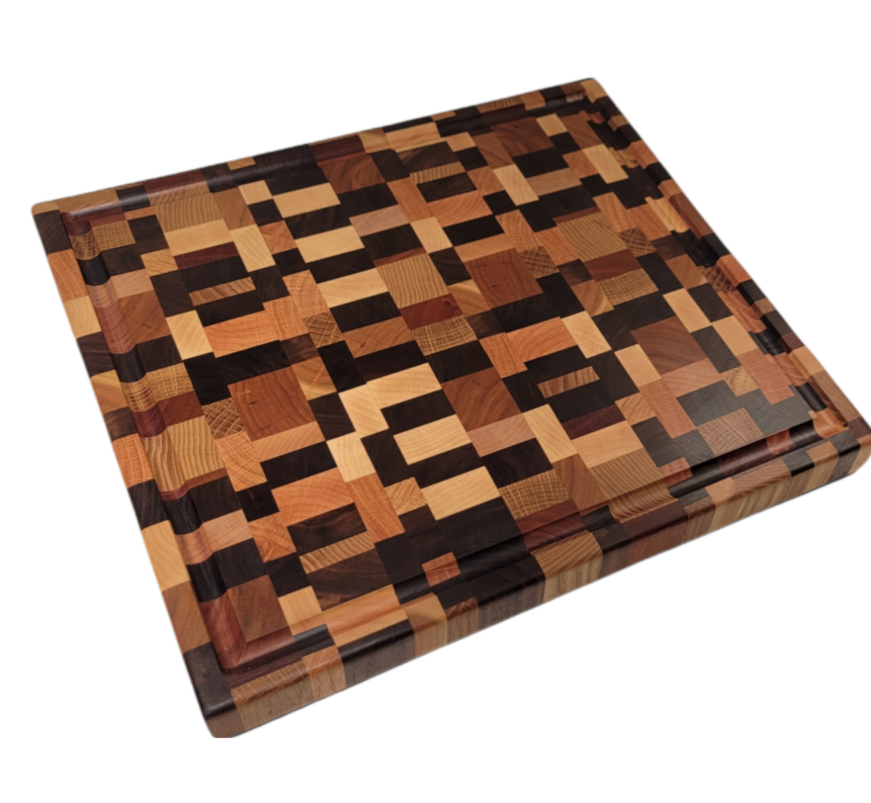 Chaos hardwood cutting board