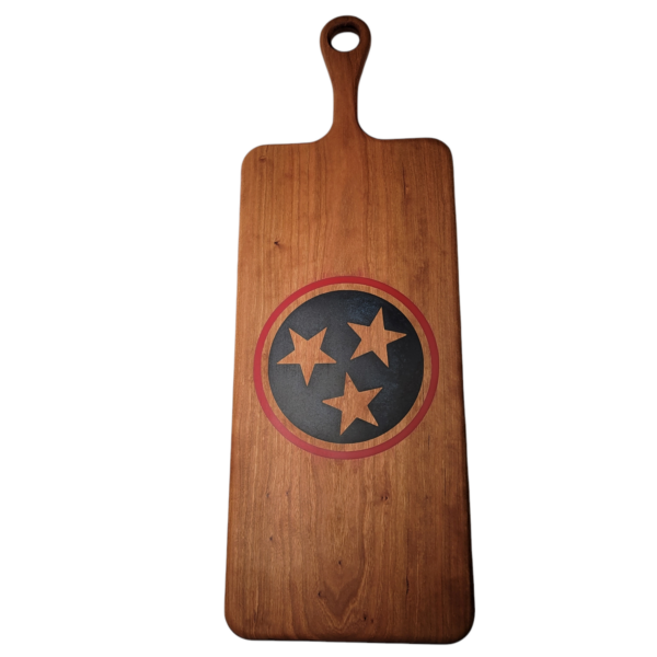 Tri-Star Red and Blue Charcuterie Board