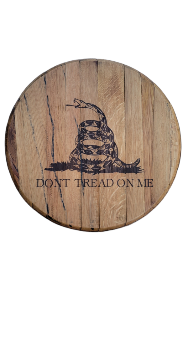 Custom Bourbon Barrel Lid