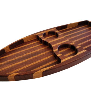 Hardwood Boat Serving Platter