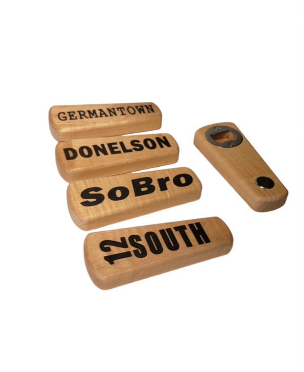 Custom Neighborhood Bottle Openers